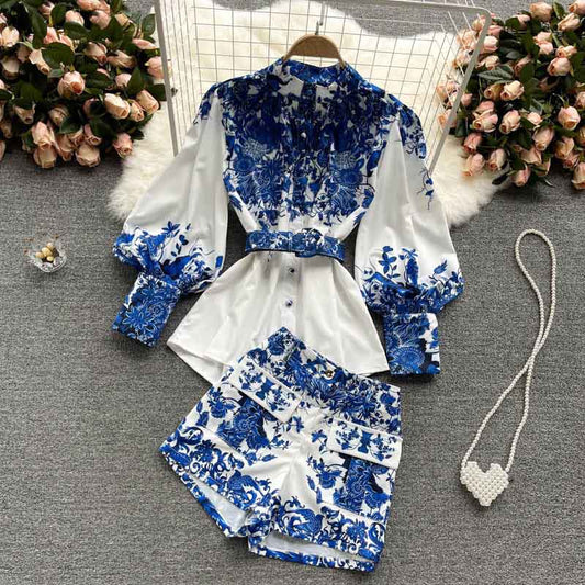 Casual Knitted Cardigan Camisole Trendy Sweater Women's Suit