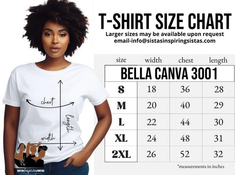 www.sistasinspirngsistas.com size chart