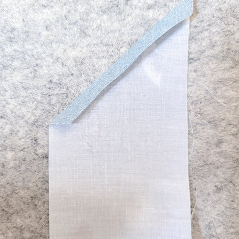 folded ironed edge