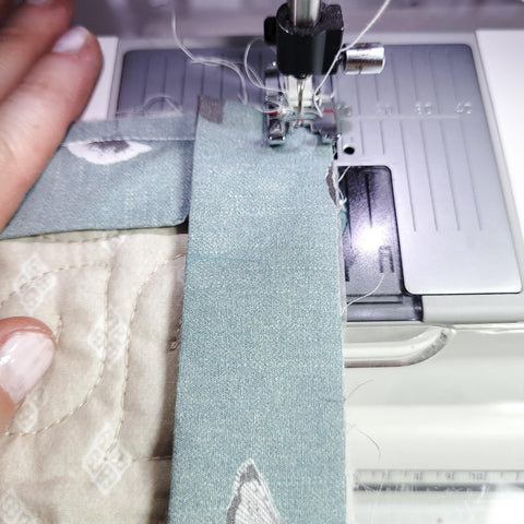 start sewing at the edge
