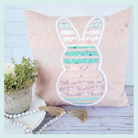 peekaboo bunny pillow