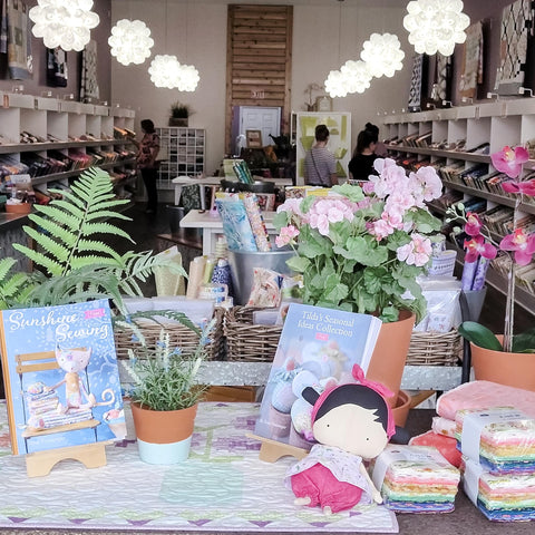 inside a shop at Missouri Star Quilt Co.