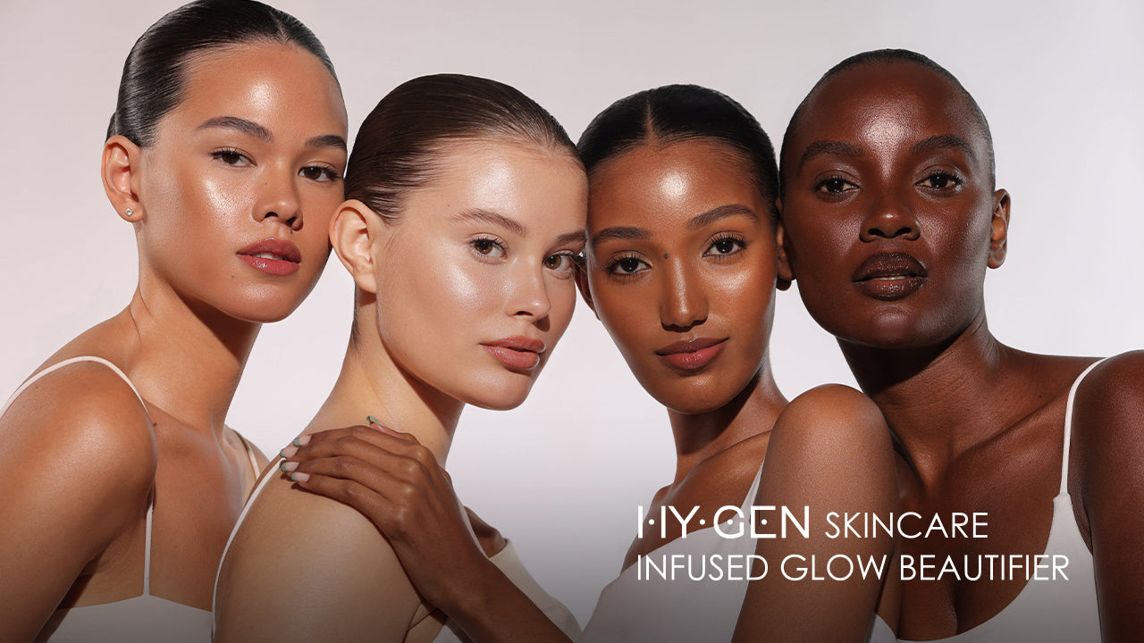 GLASS SKIN Using HY-GEN SKINCARE INFUSED GLOW BEAUTIFIER}