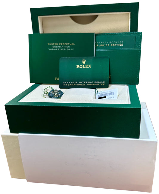 NEW AUG 2023 Rolex Submariner 41 Date MK2 MKII GREEN KERMIT Watch 1266