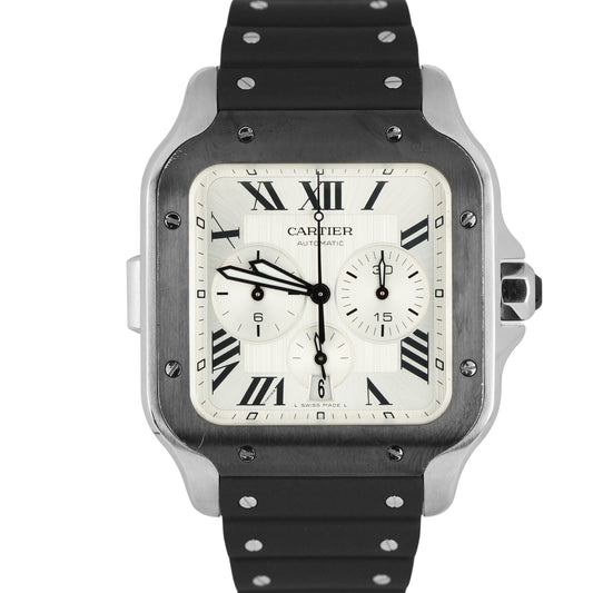 Cartier - Tank Solo - Python Pattern - Stainless Steel – Watch