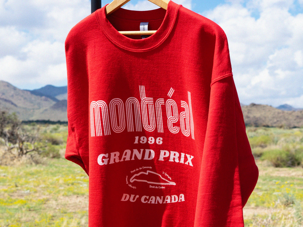Montreal Grand Prix Sweatshirt Hoodie Vintage Formula 1 F1 Merch Red 3.jpg