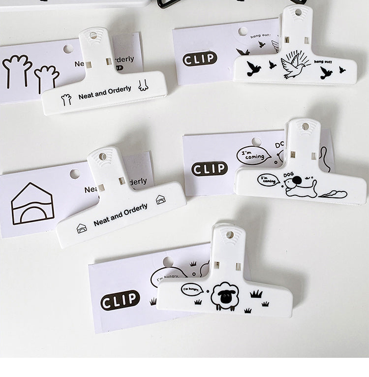1Adorable Animal Magnetic Bill Clip