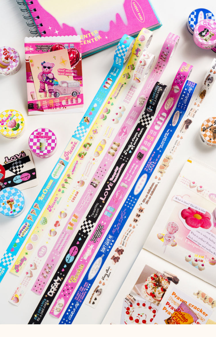 1Cartoon Instagram Style Washi Tape