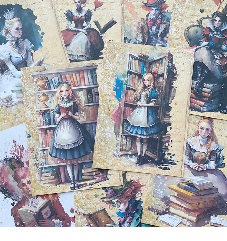 1Character Theme Scrapbook Paper - Alice, Animals