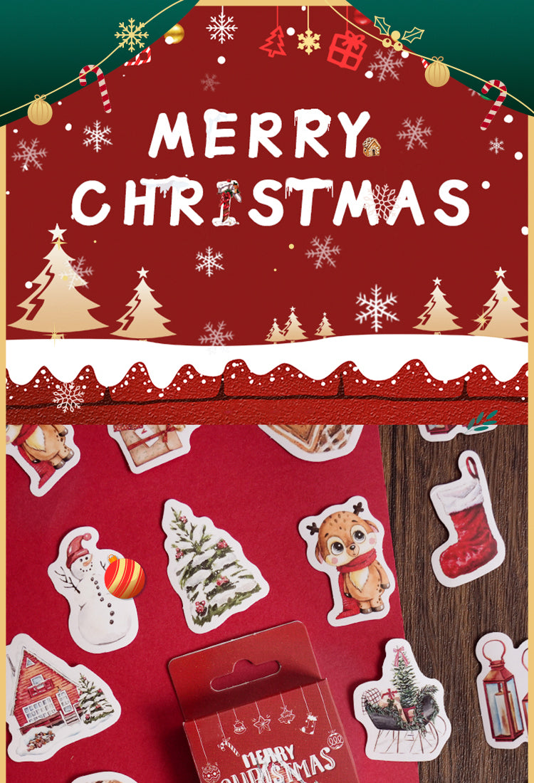 1Christmas Boxed Adhesive Sticker1
