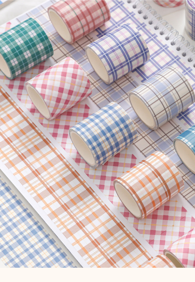 1Classic Grid Pattern Washi Tape