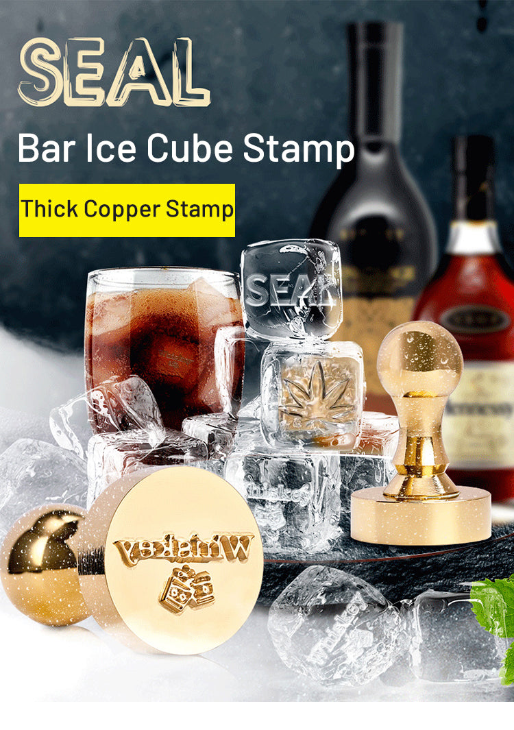 1Custom Design Ice Stamp with Your Artwork