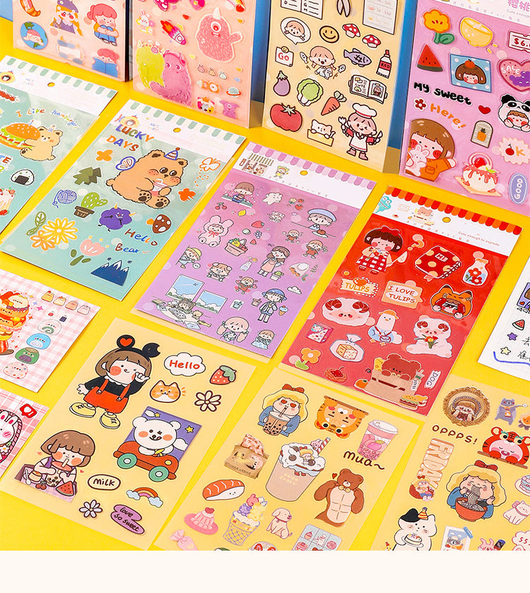 1Cute to Explosion Series Kawaii Korean Style Stickers