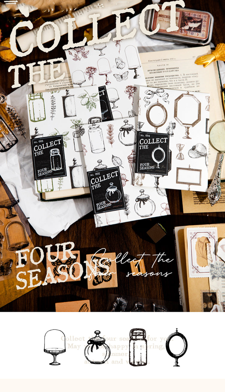1Favorite Four Seasons Series Vintage Silicone Stamps