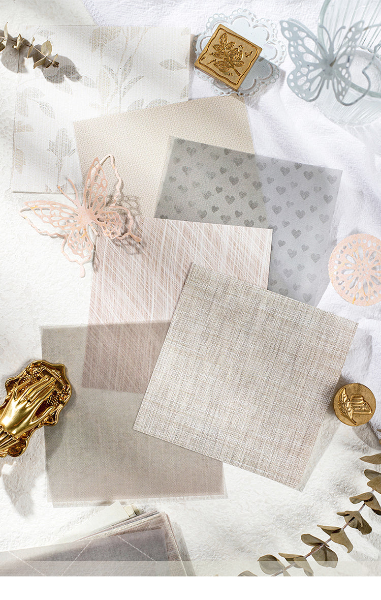 1Multi-material Basic Texture Decorative Paper