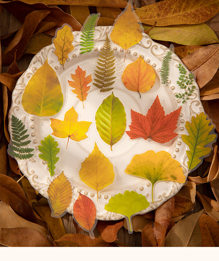 1Seasons of Leaves PET Decorative Stickers