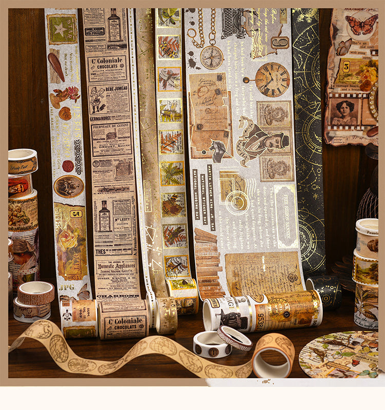 1Story Collection Series Vintage Washi Tape Set