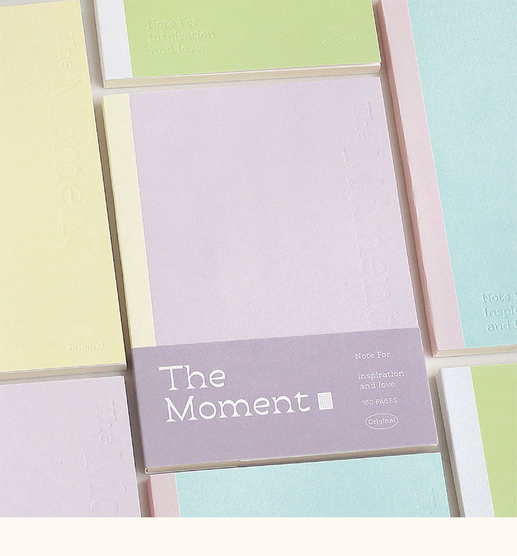 1Tender Moments Series Simple Morandi Color Journal Notebook