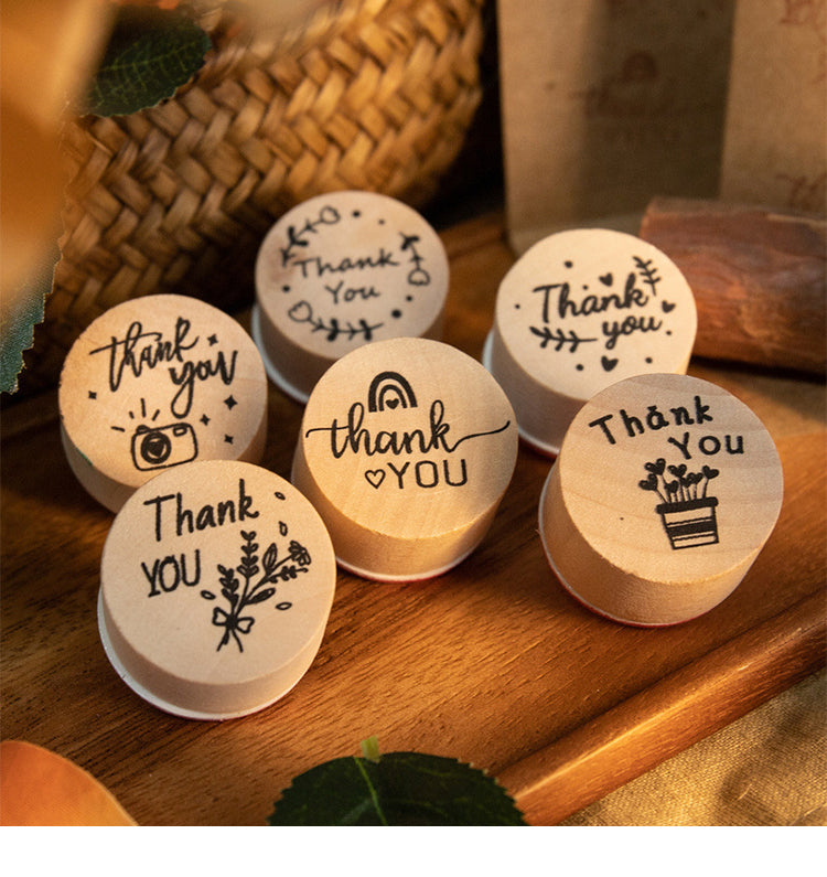 1Thank You Rubber Stamp