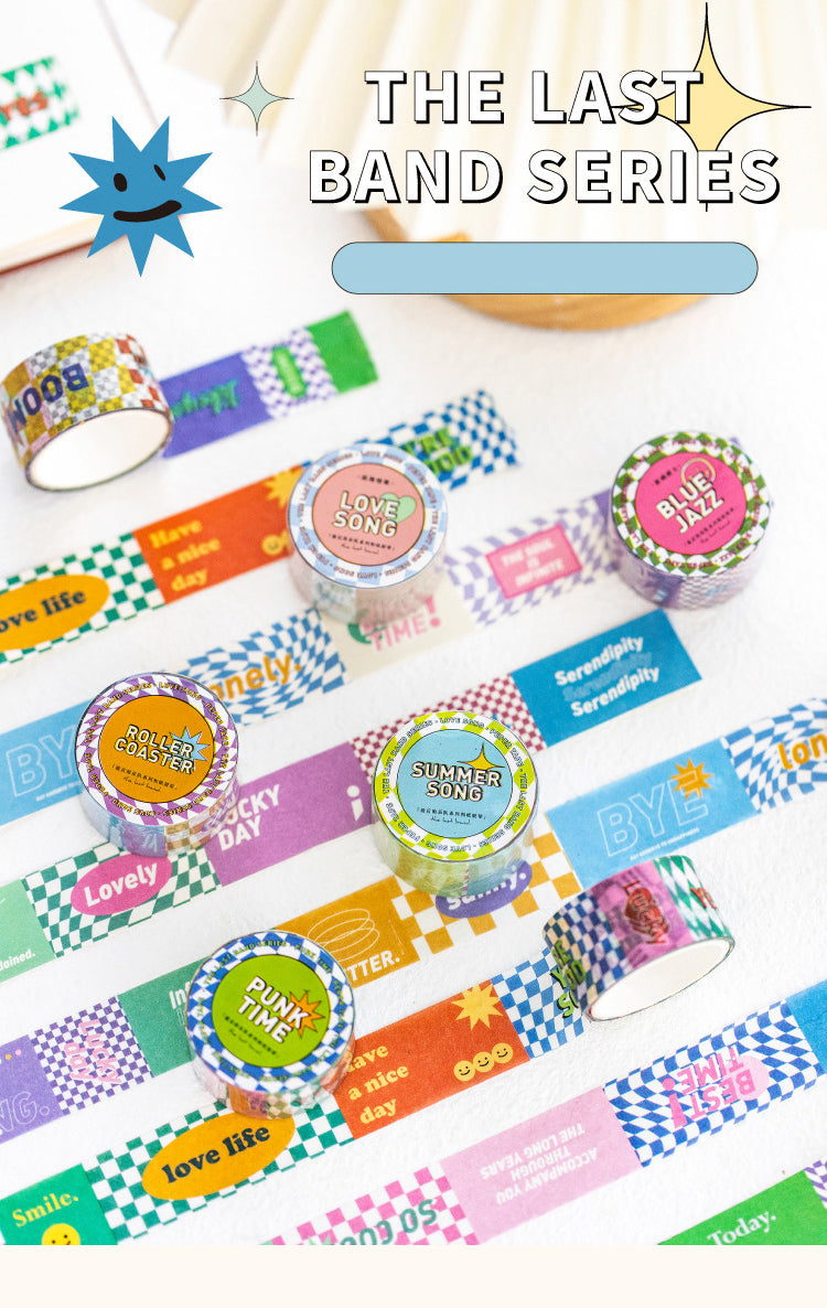 1The Last Band Checkerboard Decorative Washi Tape