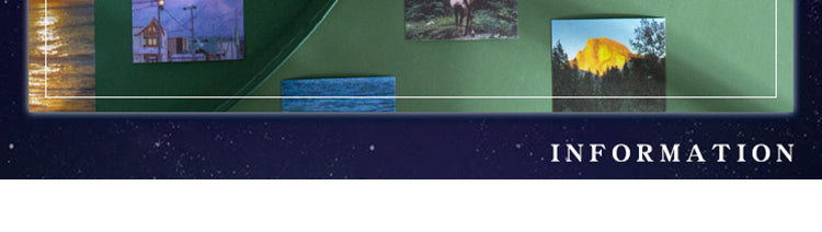1Travel Landscape Sticker Book - Sea, Moon, Forest, Sky2