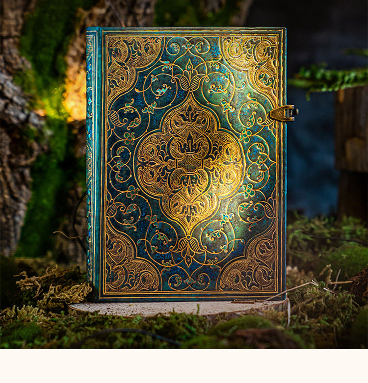 1Turquoise Chronicle Series Vintage Notebook