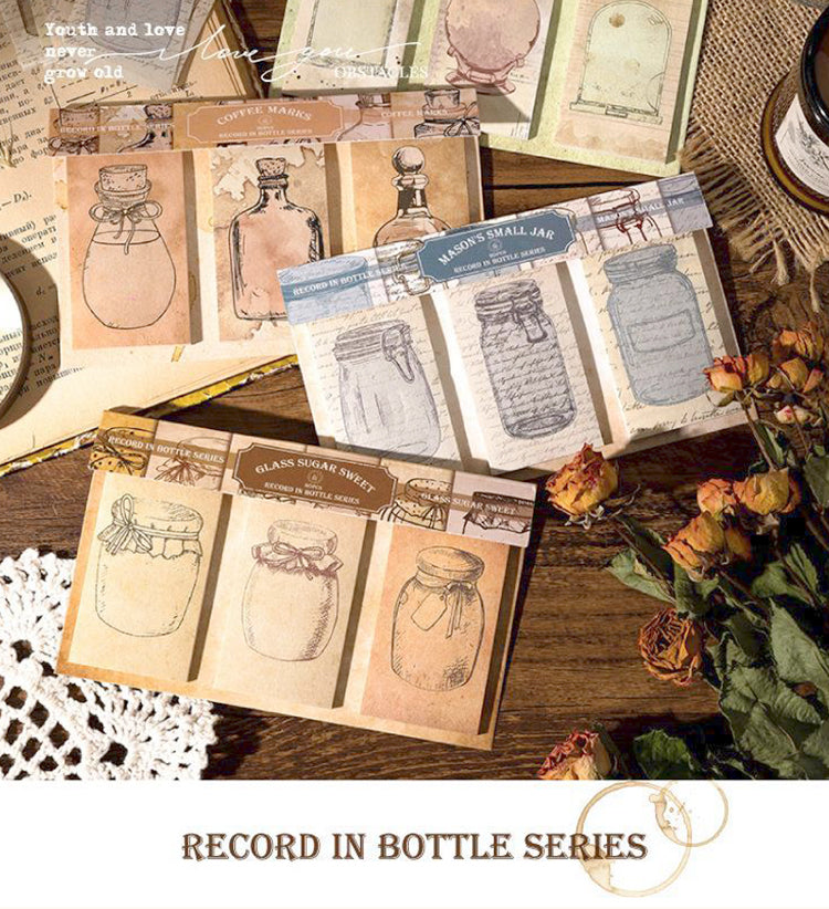 1Vintage Bottle Decorative Paper