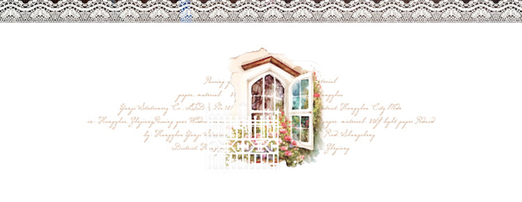 1Window Background Decorative Scrapbook Paper2