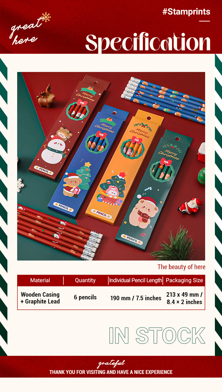 2Christmas Boxed Pencil Set (6pcs)1