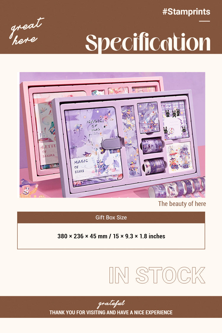 2Kawaii Cartoon Magic Journal Gift Set