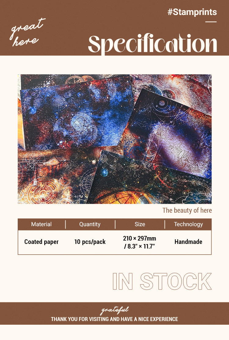 2Large Size Star Constellation Background Paper1