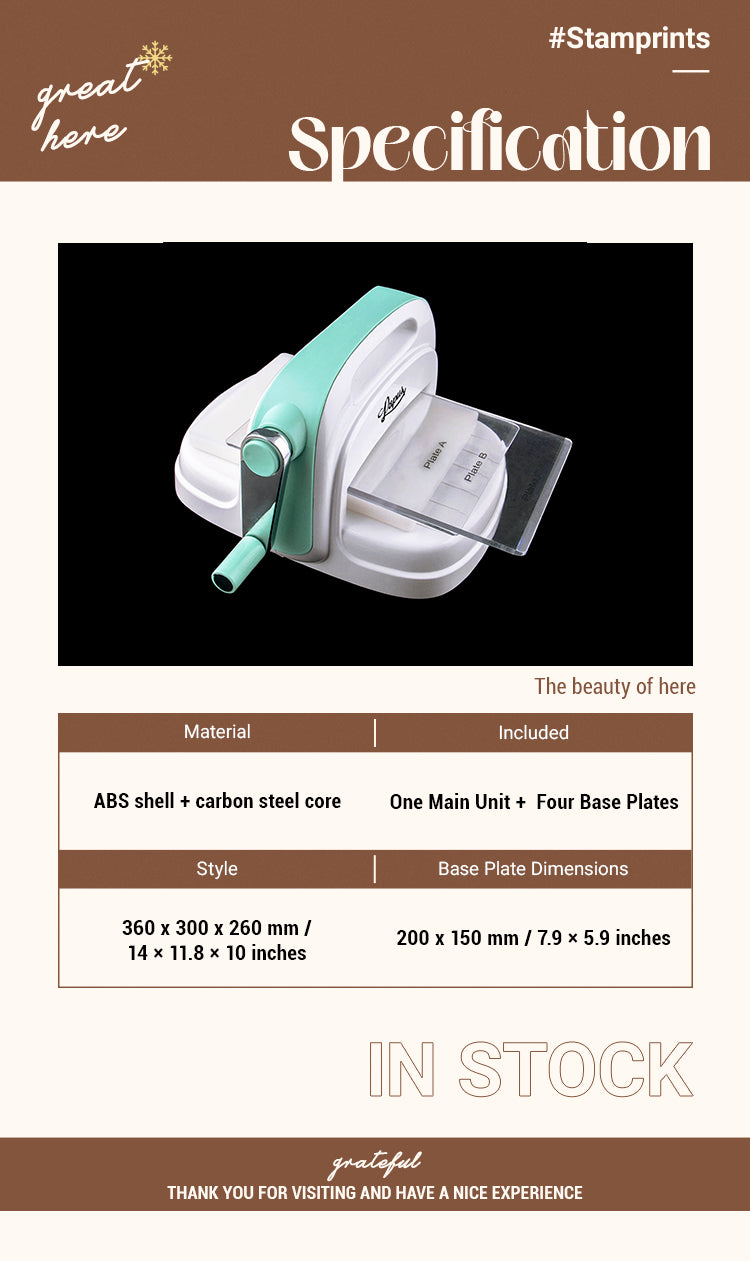 2Manual Die Cutting Embossing Machine1