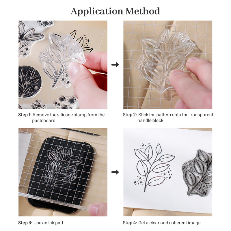 2Plant and Flower Silicone Stamps2