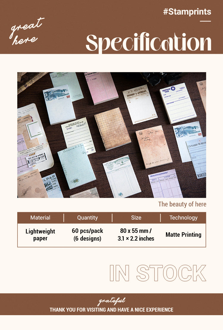 2Single-Sided Journal Sticky Notes Paper Book1
