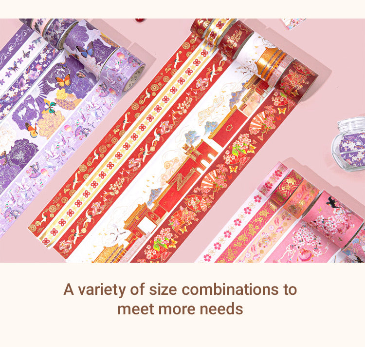 3A Dream of Splendor Traditional Chinese Style Decorative Tape Set2