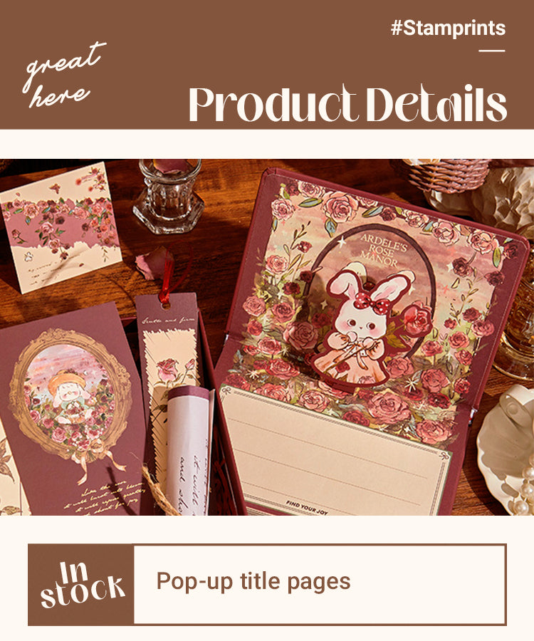 3Adele's Rose Manor Journal Gift Set1