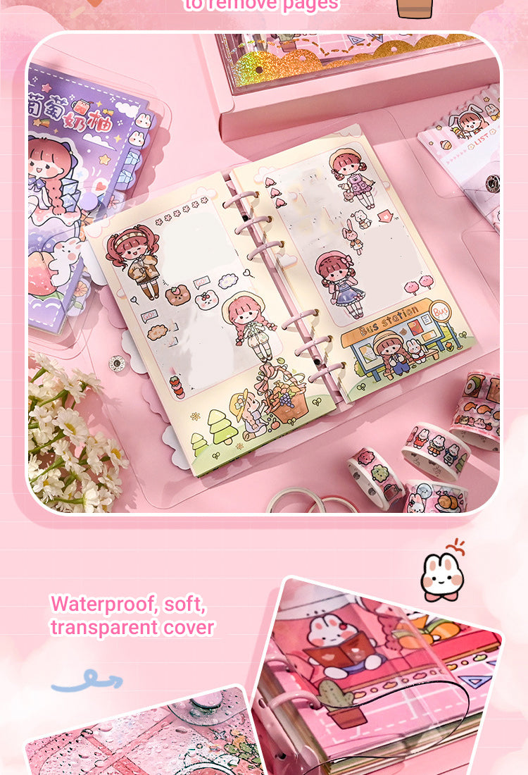 3Adorable Girl's Transparent Gift Box Set2