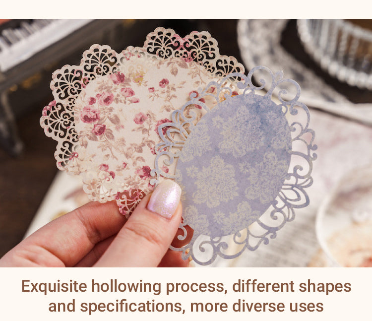 3Blooming Period Series Floral Hollow Lace Paper2