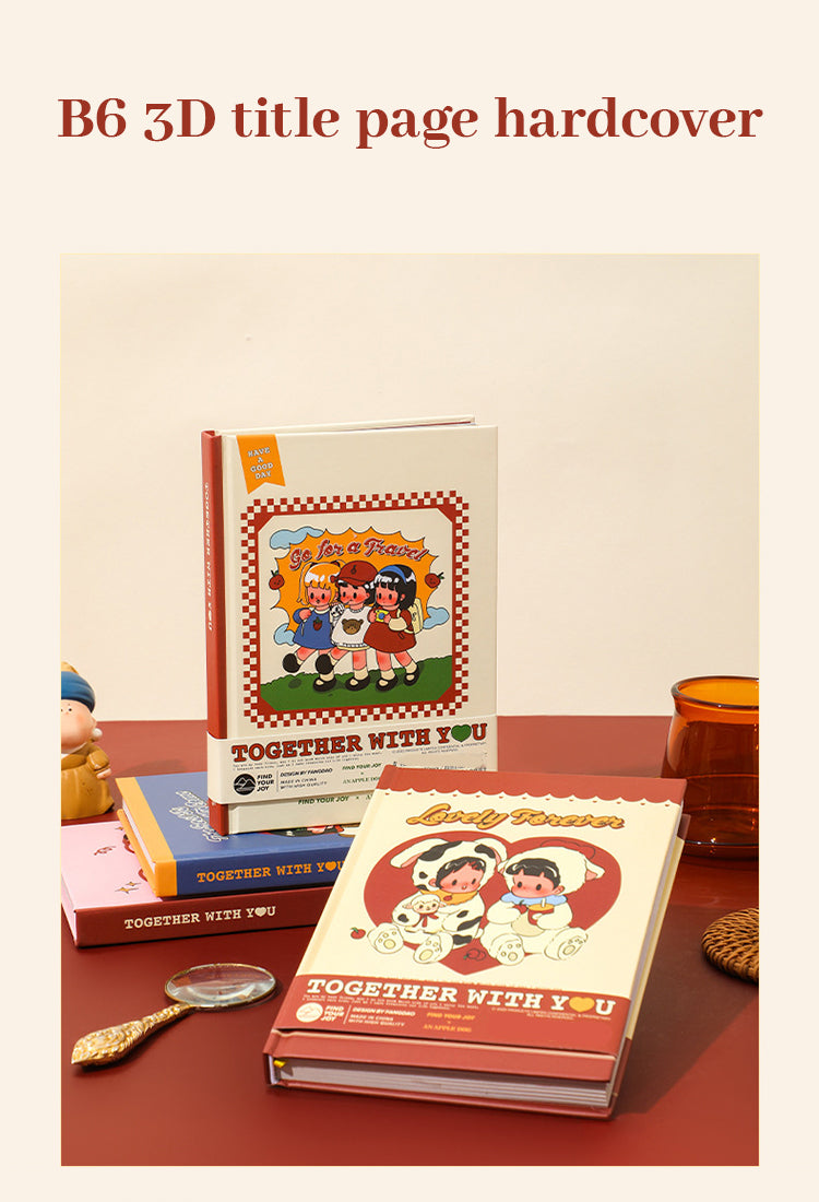 3Cartoon Girl's Journey Journal Gift Box Set3