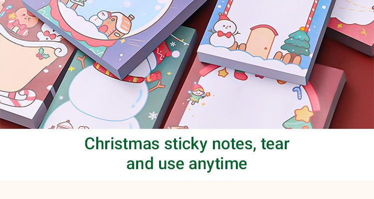 3Christmas Cartoon Sticky Notes4