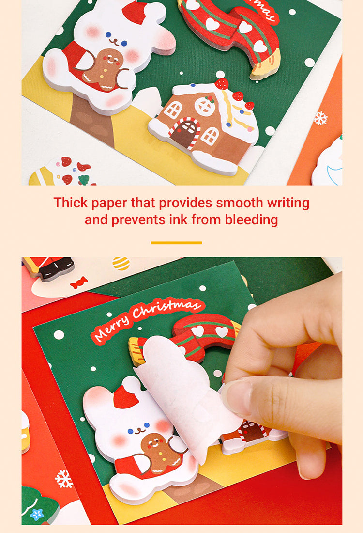 3Christmas Die-Cut Sticky Note Set2