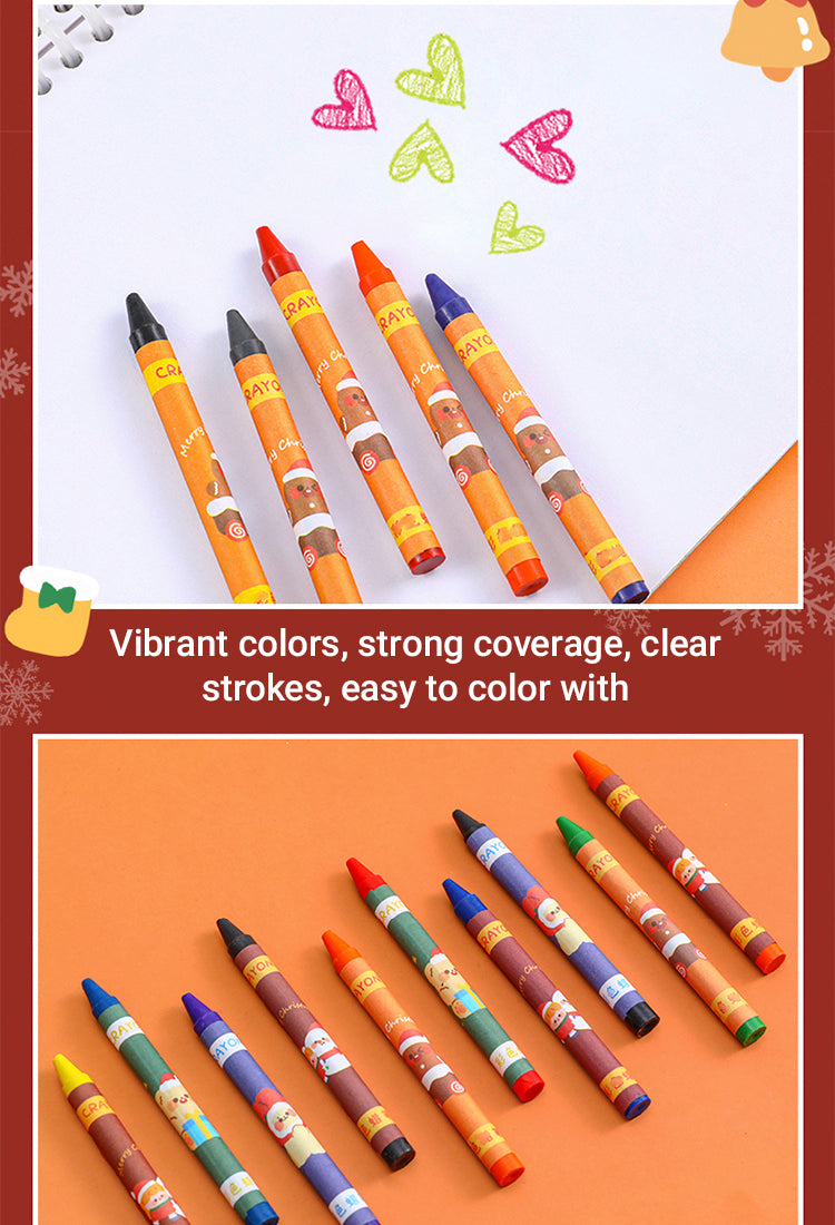 3Christmas Doodle Crayon Set2