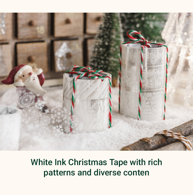 3Christmas Series Tape - Gift, Snowflake, Cedar2