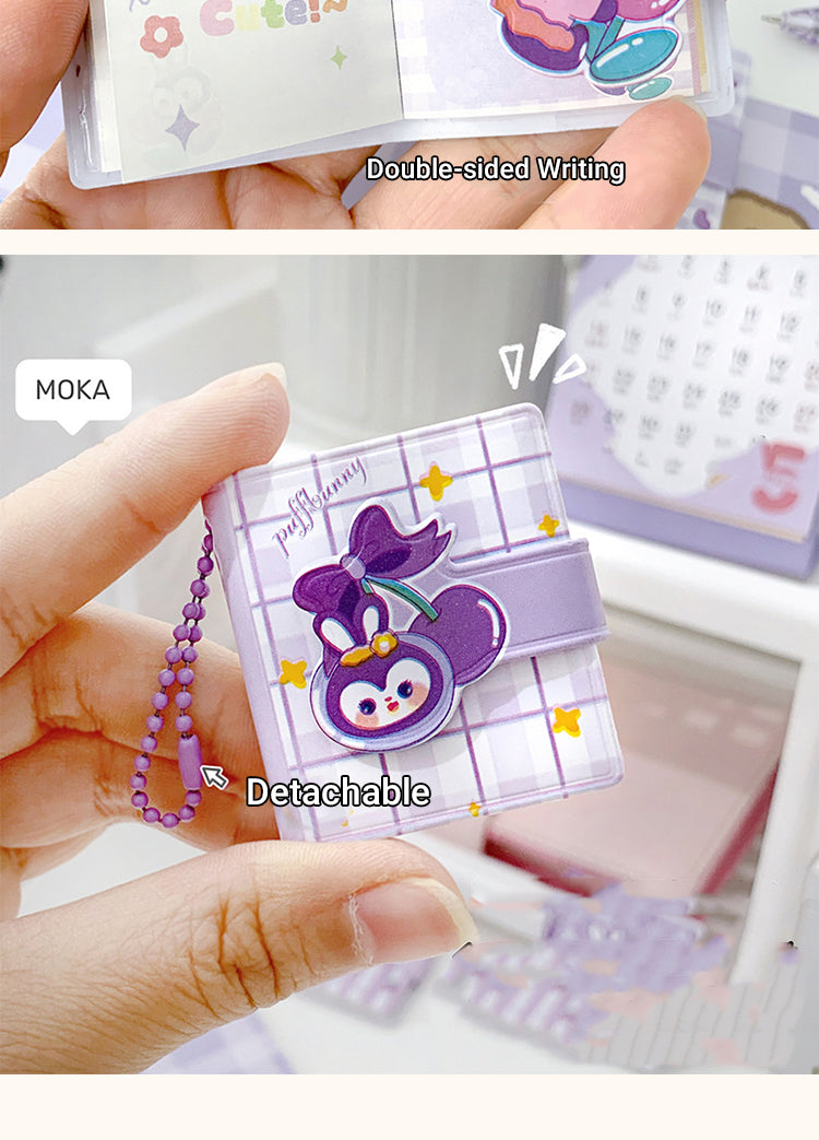 3Cute Bunny Mini Pocket Notebook5