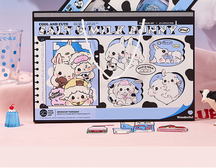 3Cute Cartoon Animal Series Bunnies Journal Gift Box Set9