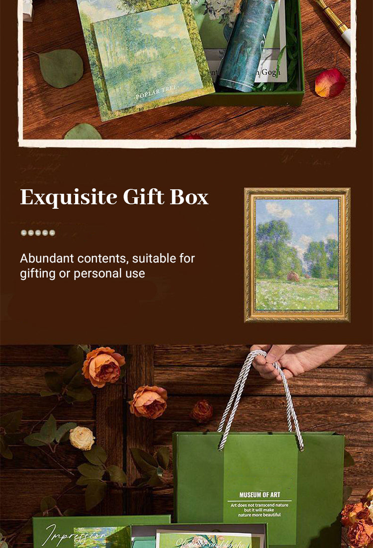 3European Vintage Art Journal Gift Box Set2