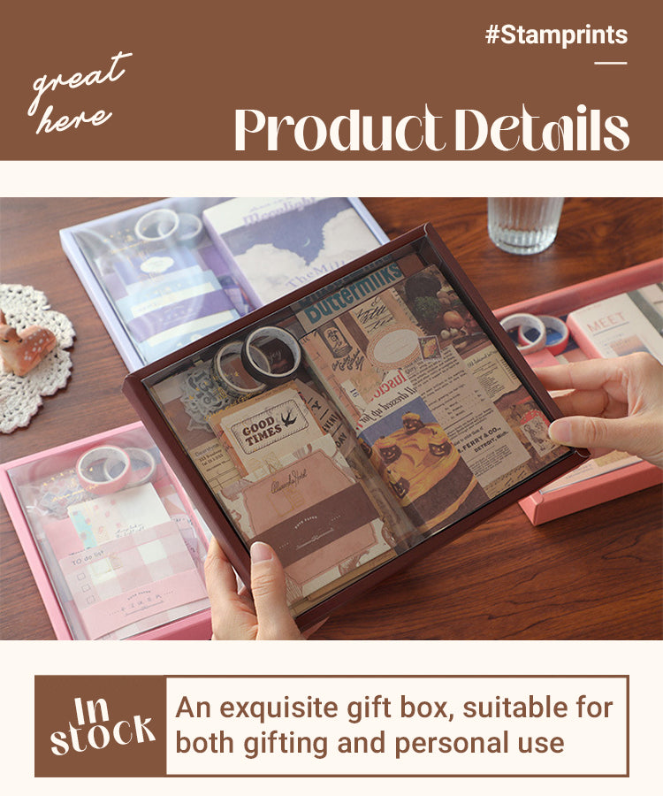 3Fresh Artistic Style Journal Gift Box Set1