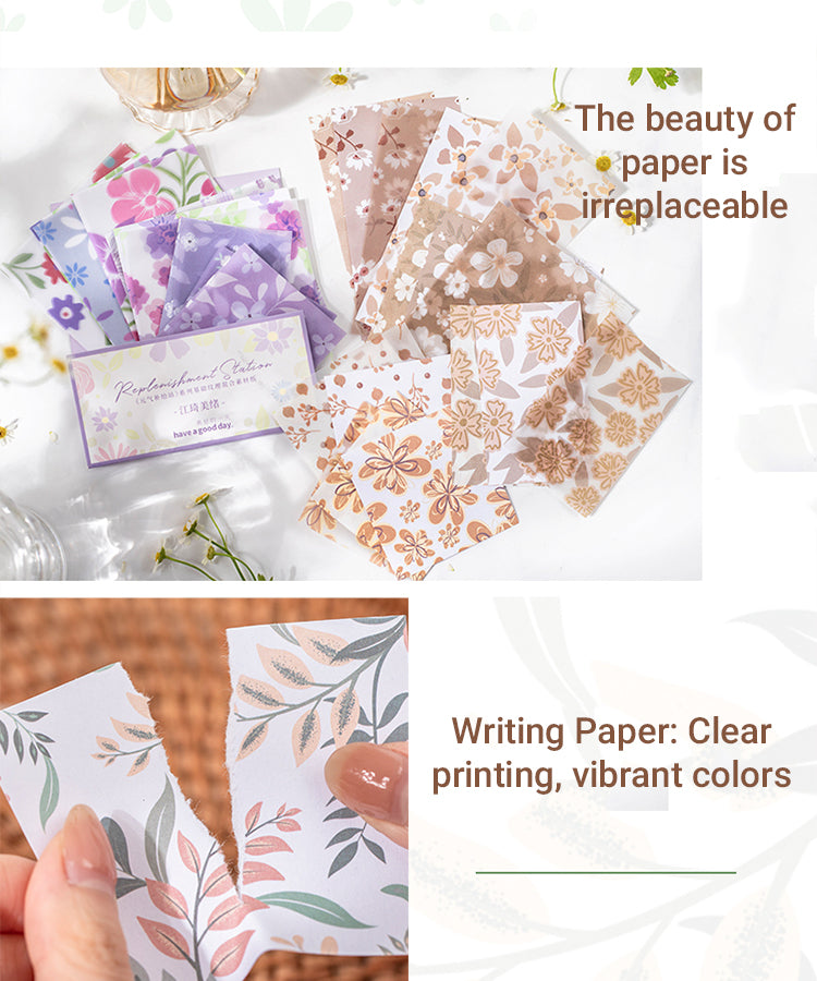 3Fresh Style Botanical Basic Decorative Paper2