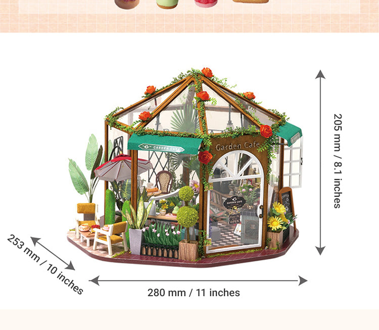 3Garden Café DIY Assembly Model4