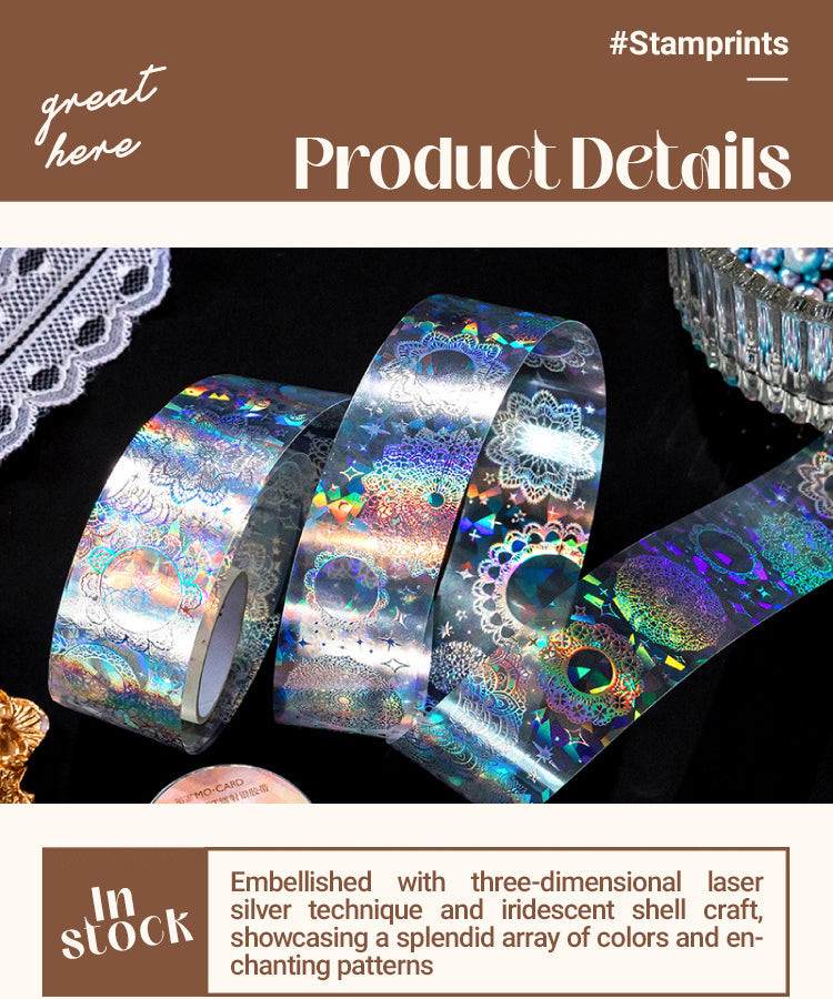 3Iridescent Dreamland PET Decorative Tape1